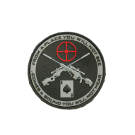 Patches, Flags Patch Sniper black - 3D
