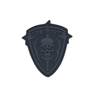 MILITARY Patch Issis slayer black- 3D