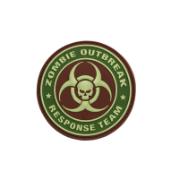 MILITARY Patch Zombie ORT, Multicam