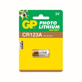 GP CR123A 3V Lithium Battery
Click to view the picture detail.