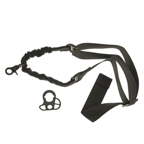 Bungee Sling single-point with mount set - black
Click to view the picture detail.