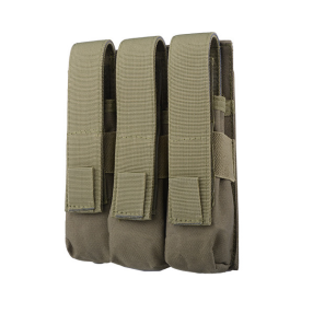 GFC Triple magazine pouch for MP5 type magazines - olive
Click to view the picture detail.