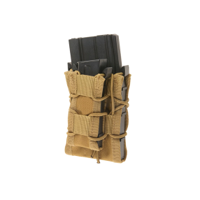 Pouch type TACO "doubledecker" M4/M16, tan
Click to view the picture detail.
