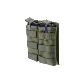 Magazine open pouch for 2 magazines  AK/M4/G36, ranger green
Click to view the picture detail.
