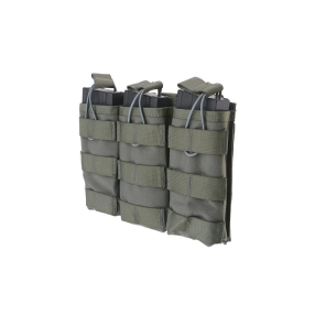 Magazine open pouch for 3 magazines AK/M4/G36, ranger green
Click to view the picture detail.