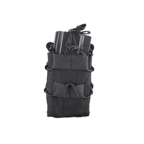 Magazine double pouch open AK/M4/G36, black
Click to view the picture detail.