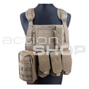MOLLE Plate carrier MBSS w/ pouches - Tan
Click to view the picture detail.