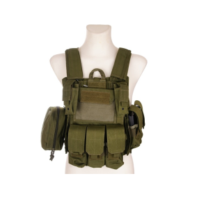 GFC MOLLE Tactical vest CIRAS Maritime type w/pockets -Olive
Click to view the picture detail.