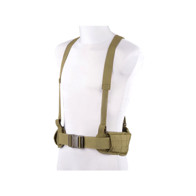 War belt w/ suspenders - olive
Click to view the picture detail.