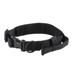 Tactical dog neck collar, black
Click to view the picture detail.