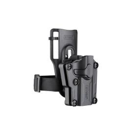 Mega-Fit  Universal pistol holster (right), lower platform - Black
Click to view the picture detail.