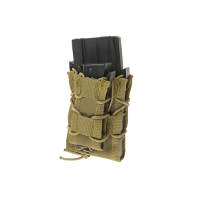 Pouch type TACO "doubledecker" M4/M16, olive
Click to view the picture detail.