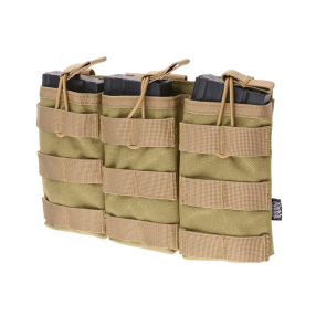Magazine tripple pouch open AK/M4/G36 - tan
Click to view the picture detail.