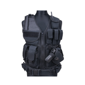 Tactical vest type BHI Omega, black
Click to view the picture detail.