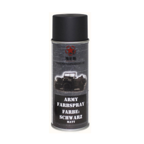 Spray paint ARMY, 400ml, black
Click to view the picture detail.