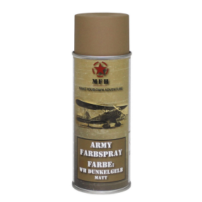 Spray paint ARMY, 400ml, dark yellow
Click to view the picture detail.