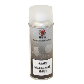 Spray paint ARMY, flat clear, 400ml
Click to view the picture detail.