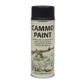 Cammo Paint spray black
Click to view the picture detail.