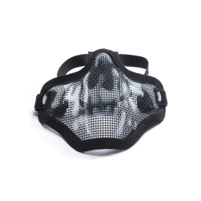 Wire Face Mask with Skull, Black
Click to view the picture detail.