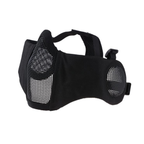 Face mask metal mesh Stalker EVO PLUS, black
Click to view the picture detail.