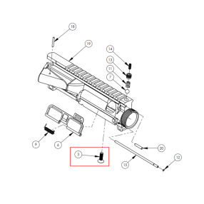 H-F 1032 9/16 Tiberius T15 Sleeve Mounting Screw
Click to view the picture detail.
