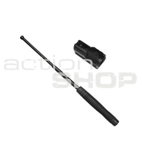 Telescopic baton 16” /  hardened steel+ free sheat
Click to view the picture detail.