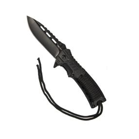 Knife Paracord W.Fire Starter, black
Click to view the picture detail.