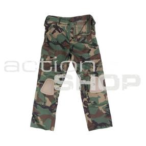 Tactical pants with knee protectors woodland
Click to view the picture detail.