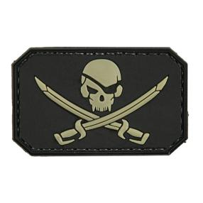 Patch 3D "Pirate Skull", black
Click to view the picture detail.