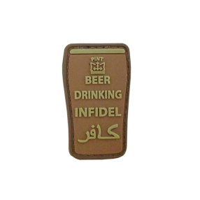 Patch Beer Drinking Infidel, tan
Click to view the picture detail.