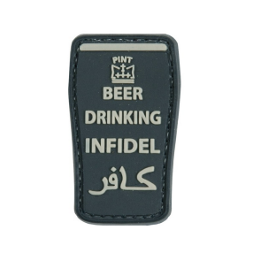 Patch Beer Drinking Infidel, black
Click to view the picture detail.
