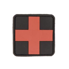 Patch PVC 3D First Aid 5,5x5,5cm, black
Click to view the picture detail.