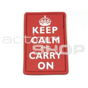Keep Calm Patch - 3D
Click to view the picture detail.