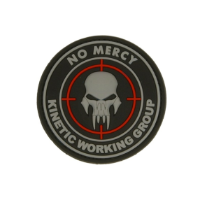 Patch NO MERCY black - 3D
Click to view the picture detail.